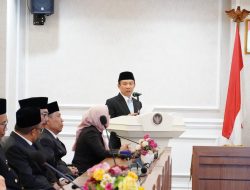 Lantik Sejumlah Pejabat, Gubernur Tekankan Profesionalitas dan Inovasi Layanan Publik