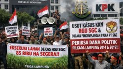 TRIGA Lampung Kepung Kejaksaan Agung–KPK, Bongkar Dugaan Oligarki Gula, Pajak, dan Politik Uang