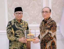 Gubernur Mirza Sambut Ketua MA RI, Bahas Pembangunan Kota Baru Lampung