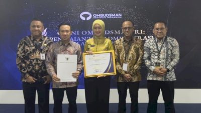 Pemprov Lampung Raih Predikat Kualitas Tertinggi Pelayanan Publik Ombudsman RI Pelapor
