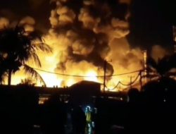 Pabrik Tapioka di Lampung Terbakar, Kerugian Ditaksir Rp 1 Miliar Lebih