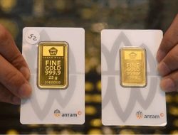Emas Antam Naik, Dekati Harga Rp3 Juta per Gram