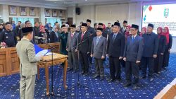 Pemprov Lampung Kembali Rolling, 20 Pejabat Dilantik