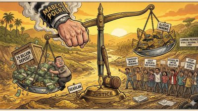 Mabes Polri Didesak Periksa Beking Tambang Ilegal Way Kanan: Skandal Setoran sampai Miliar Terbongkar