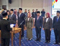 Sekda Lampung Lantik 6 Pejabat Tinggi, Gubernur Tekankan Profesionalisme ASN