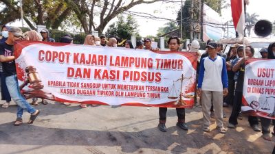 GIPAK Desak Kejati Lampung Ambil Alih Dugaan Korupsi Rp24 Miliar di Lampung Timur