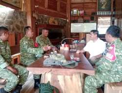 Jelang HUT ke-81 TNI, Babinsa Natar Rajut Keakraban Lewat Secangkir Kopi